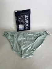 2xist Sexy Sliq Hip Brief Underwear Surf Spray Green Mens Size XL