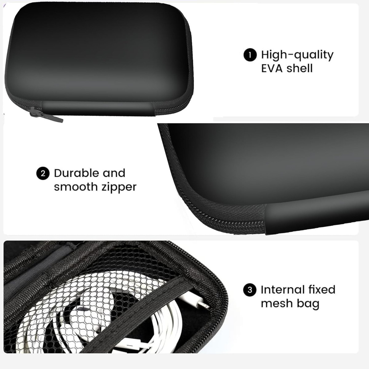 Compatible with HiBy R4 Case, Lamshaw Hard Shell Travel and