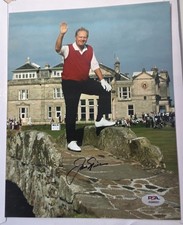 Jack Nicklaus signed autographed Open Championship photo PSA/DNA