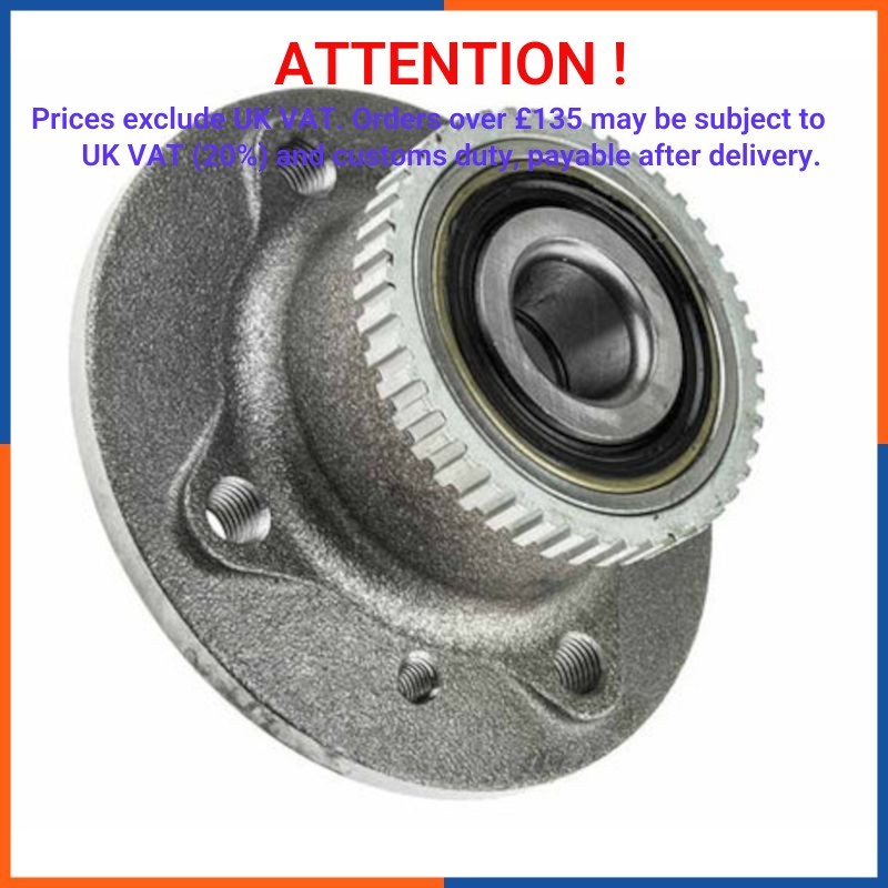 Moyeu de roue arrière avec roulement intégré pour essieu Renault Clio Kangoo 7701208075