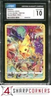2023 POKEMON CROWN ZENITH SECRET RARE #160 PIKACHU HOLO CGC 10