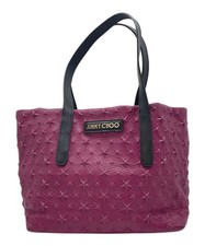 Jimmy Choo Star Studs Pimlico Purple Bag TFB14104