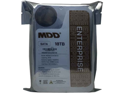 MDD (MDD18TSATA25672E) 18TB 7200 RPM 256MB Cache SATA 6.0Gb/s 3.5inch Interna... - Photo 4/5