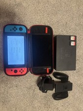 Nintendo Switch 32GB Handheld Console - Neon Red/Neon Blue for