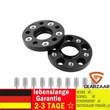 Spurverbreiterung Spurplatten Geeignet für Mercedes W204 W205 Alu Schwarz