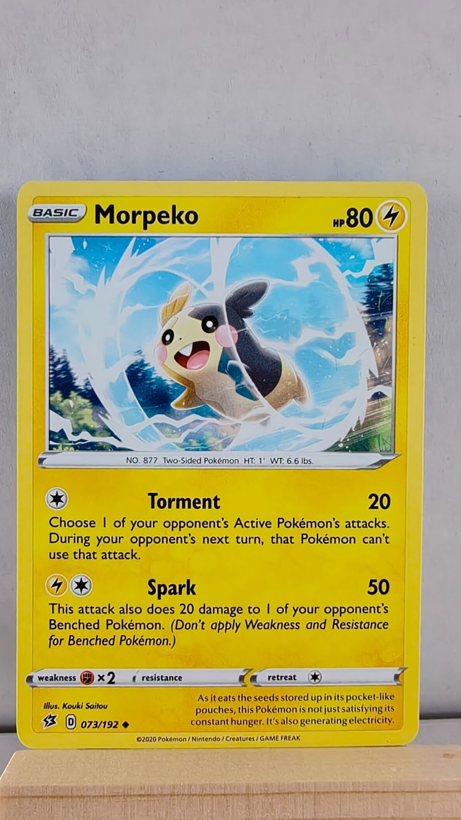 Morpeko [LP] - Pokemon TCG Rebel Clash 073/192 [Uncommon]