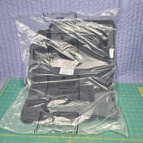 2015-2022 Ford Edge Black Carpet Floor Mats 4-Piece OEM FT4B-R130D00-AB3JA6