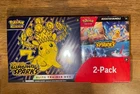 Pokemon TCG Surging Sparks Costco 2 Pack ETB & Booster Bundle New Sealed
