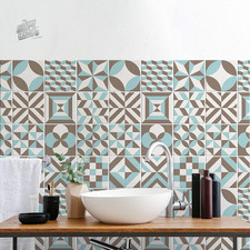 - Stickers Tiles Kitchen Bathroom Tiles Stickers PVC Waterproof Anti-Frost