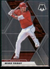 2021 Panini Mosaic Mike Trout #103 Los Angeles Angels