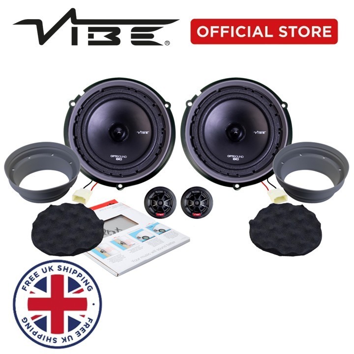 VIBE 6.5"" Inch Ford Transit/Focus/Fiesta/Kuga/C-Max 90w RMS Car Speaker Upgrade