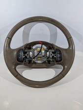 1l3z3600baa 1999-2007 Ford Excursion Steering Wheel Leather Beige Oem 1l3z3600baa 1999-2007 Ford Excursion Steering Wheel Leather Beige Oem