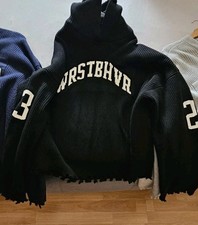 WRSTBHVR TOVE KNIT Hoodie  2XL Schwarz Kaputz...