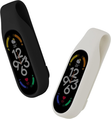 2X Clip Holders Compatible with Xiaomi Mi Band 7/6 / 5/4 - Clip-On Holder Replac