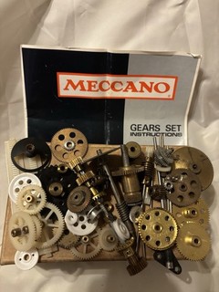 Meccano Gears Set And Instructions
