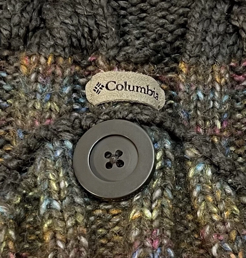 Columbia Sportswear Knit Slouchy Beanie Pom Women's Hat Cap OSFM Browns Rusts - Image 3 of 4