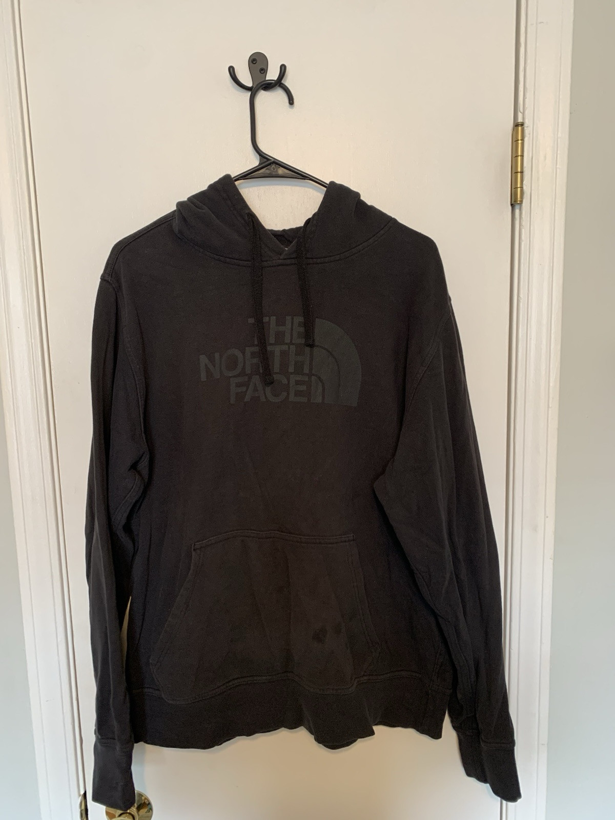 The North Face Black Mens Hoodie in Size Large
