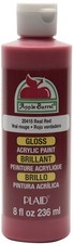 Apple Barrel Gloss Acrylic Paint 8oz-Red