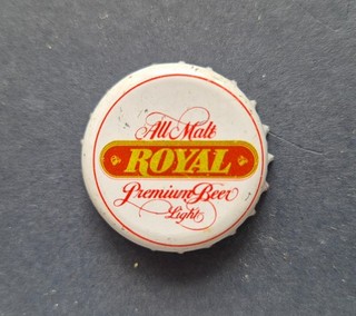 Royal Tonga Bier Kronkorken beer bottle cap beer veneer