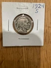 1924-S 5C Buffalo Nickel