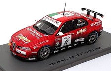 Spark Alfa Romeo 156 Team Alfa Romeo Racing N 2 Wtcc 2005 Gabriele Tarquini 1:43 S0472