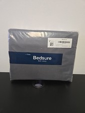 Bedsure Get Cozy Duvet Cover Set 90 x90 Queen Gray