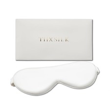 6A Grade 25 Momme Silk Sleep Mask, 100 Mulberry Blackout Eye Mask for Sleep...