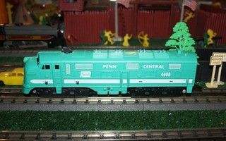 MARX Penn Central Locomotive From Marx Mohawk Set #41850