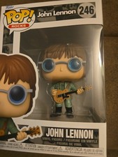 Funko Pop! Figura Vinilo Chaqueta Militar Rocks John Lennon #246