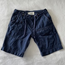 VINTAGE Polo Ralph Lauren Shorts Mens 32 Military Surplus Cargo Suspender Button