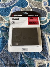 Kingston A400 960GB 2.5" SATA III Internal SSD SA400S37/960G Black