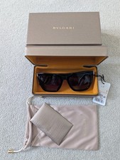 Image of Brand new - Bvlgari Sunglasses BV8233 Black And Gold - box,soft bag,polish cloth