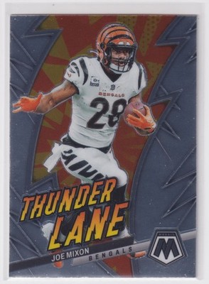 2023 Panini Mosaic Thunder Lane Joe Mixon #TL-JM TS1