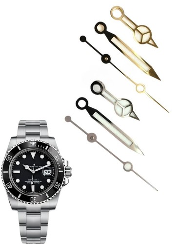 Watch Pointer For SUB116610 3135 Movement ice Blue Luminous Watch Hand
