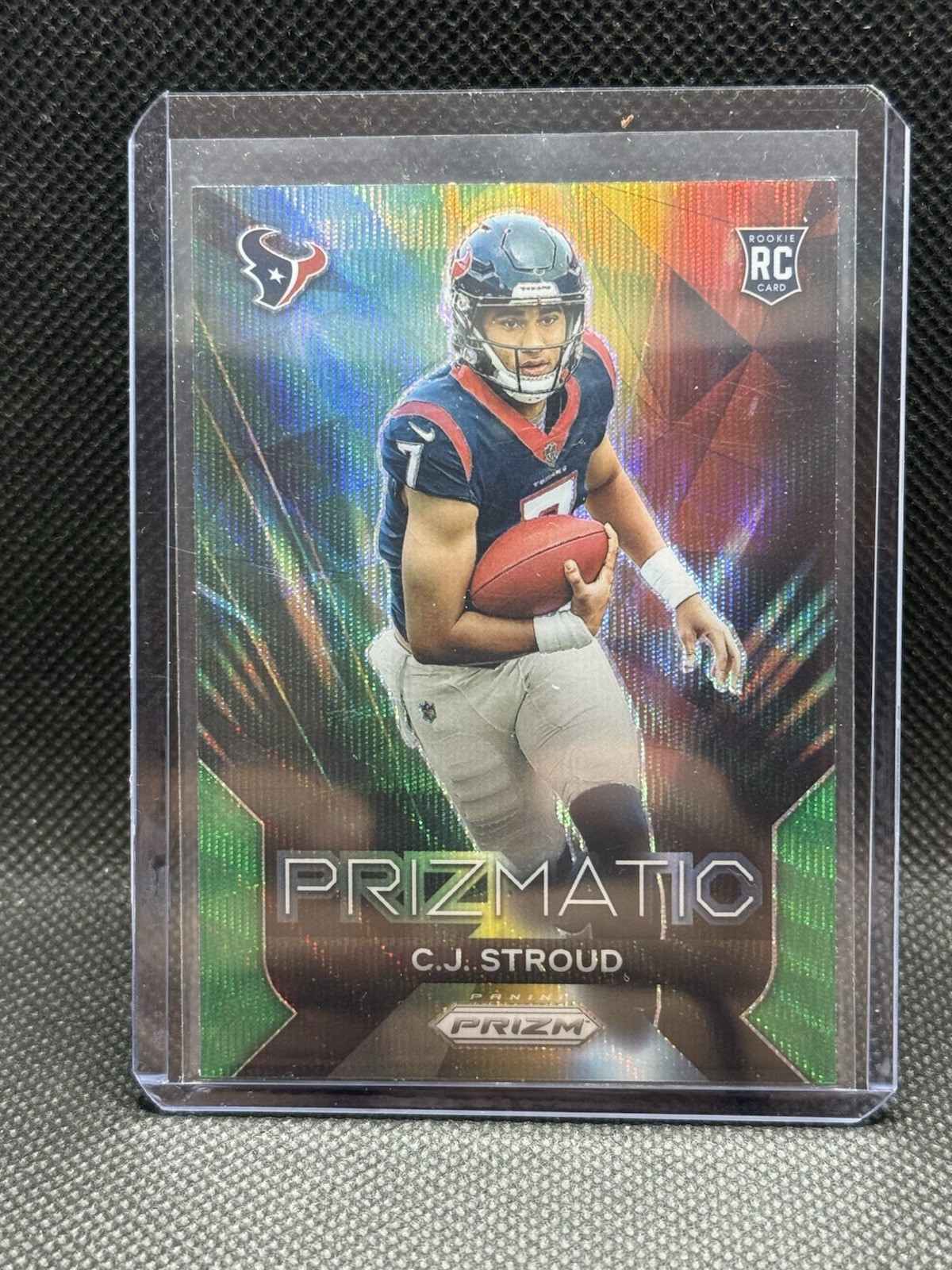 2023 Panini Prizm - Prizmatic C.J. Stroud #6 Green Wave Prizm (RC)