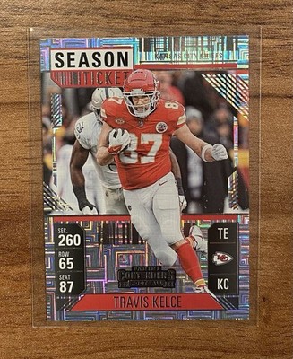 Travis Kelce 2024 Panini Contenders Football Mojo #48