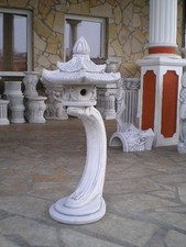 Steinlaterne Feng Shui Gartenfigur Japan Lampe XXL,Steinguss H.89 cm Skulpturen