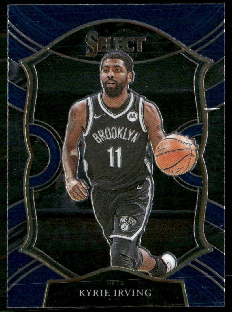 2020-21 Panini Select - Concourse Blue #42 Kyrie Irving