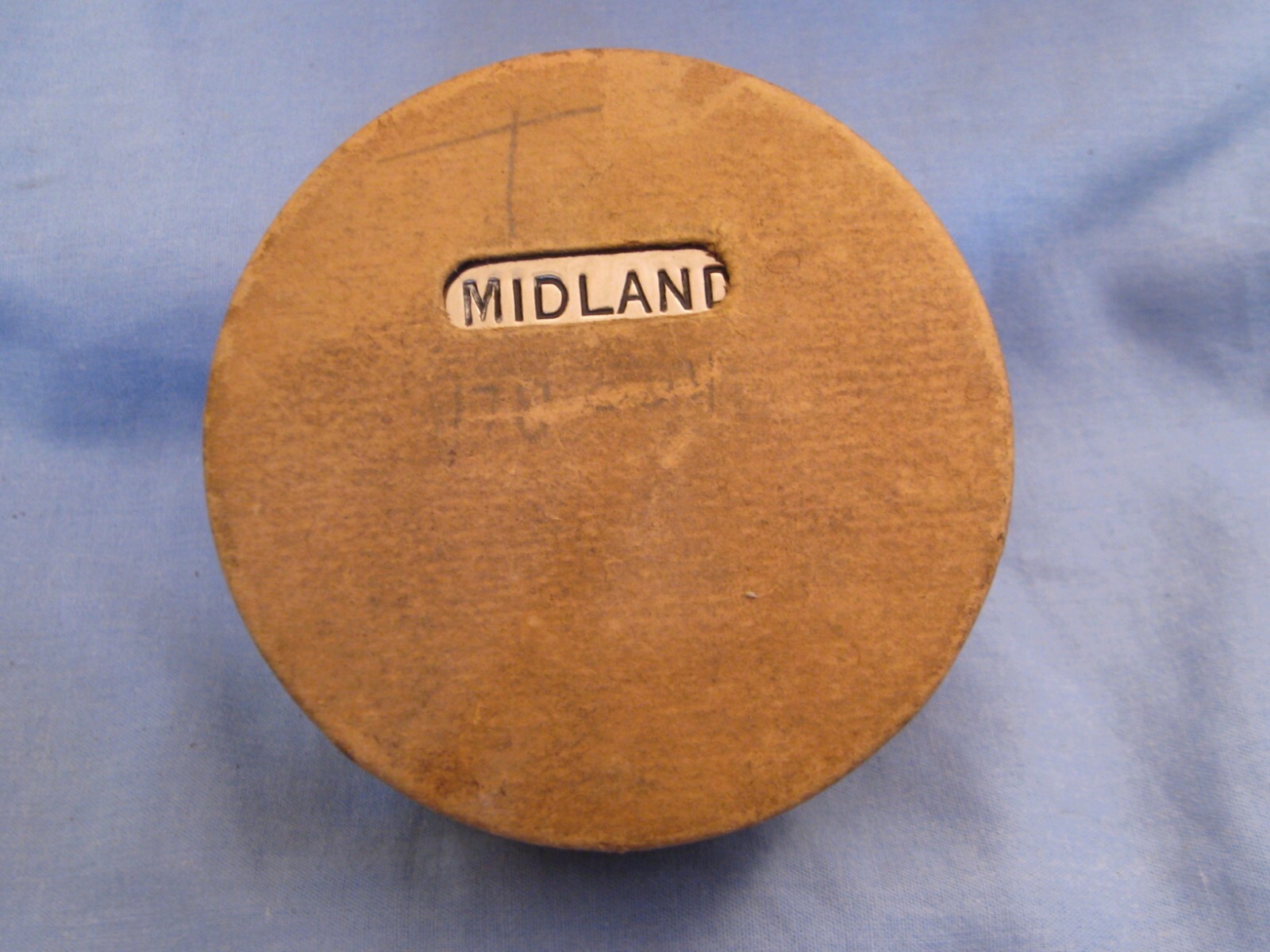 VINTAGE MIDLAND BANK MONEY BOX CASH SAFE 1920s PATENT REG DESIGN PIGGY