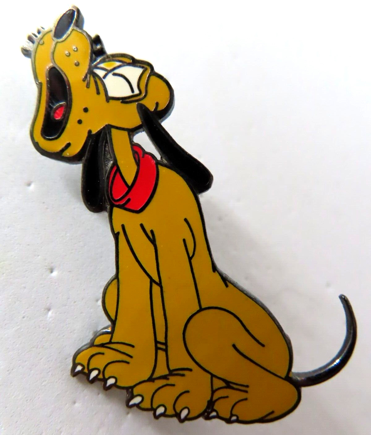 Disney Pin DLR Howling Pluto from Sunday Comics Set LE 1000 HTF AS IS #43384
