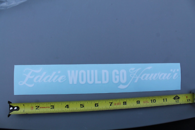 T&C Eddie Aikau Would Go Surfboards Hawaii White Original Surfing