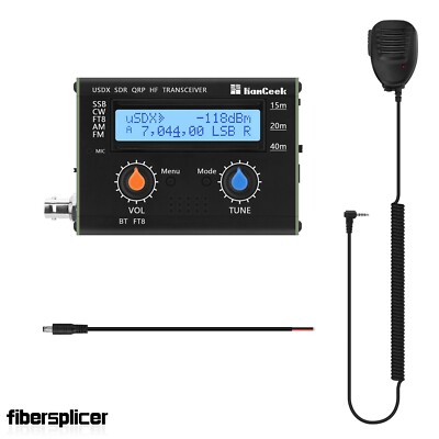 USDX-FT8 5W usDX SDR QRP Transceiver QCX-SSB to SSB 15m/20m/40m 3-Band All Mode