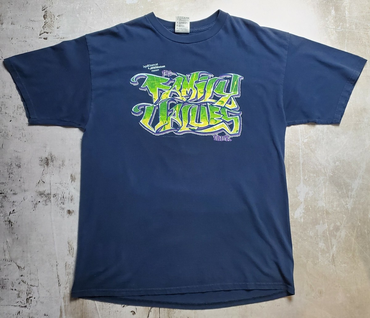 Vintage Family Values Sega Dreamcast Tour Rap Tee XL Limp