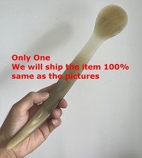 Unico strumento punizione schiaffo butt pagaia sculacciata striscia corno bianco 14"