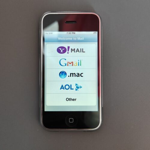 Apple iPhone 1st gen (iPhone2G) 16GB 2MP 3.5" Sliver IOS1.1.4 NO.71 - Picture 5 of 11