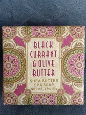 GREENWICH BAY TRADING CO BLACK CURRANT  OLIVE BUTTER SHEA BUTTER SOAP 1.9 OZ