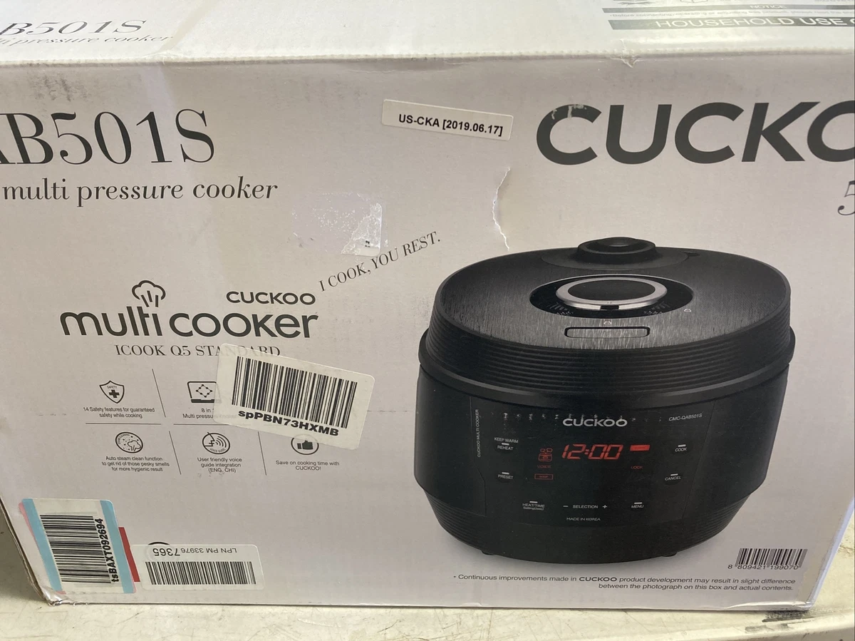 Cuckoo 8 in 1 Multi Pressure Cooker (Pressure Cooker, Slow Cooker, Rice