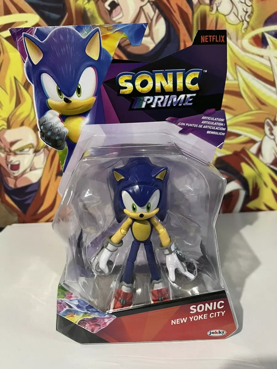 Jakks Sonic Prime SONIC Figure New Yoke City Netflix Brand NEW 2023