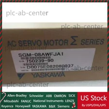 US FREE TAX  Yaskawa SGM-08AWFJA1 AC Servo Motor SGM08AWFJA1