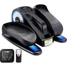 AODI Mini Motorized Under Desk Elliptical Stepper Machine with Remote Display